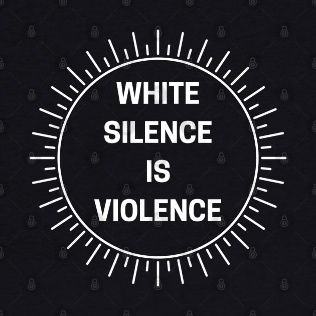 White Silence Is Violence by CF.LAB.DESIGN